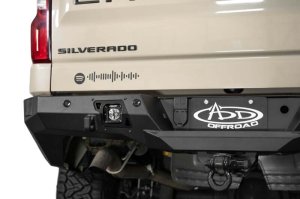 GMC 1500 Bumper - Rear - Addictive Desert Designs - Stealth Fighter - Hammer Black - `22-`27 GMC 1500 Bumper - Rear - Addictive Desert Designs - Stealth Fighter - Hammer Black - `22-`27